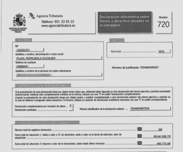 Form 720 Spain Legal Advisors Barcelona